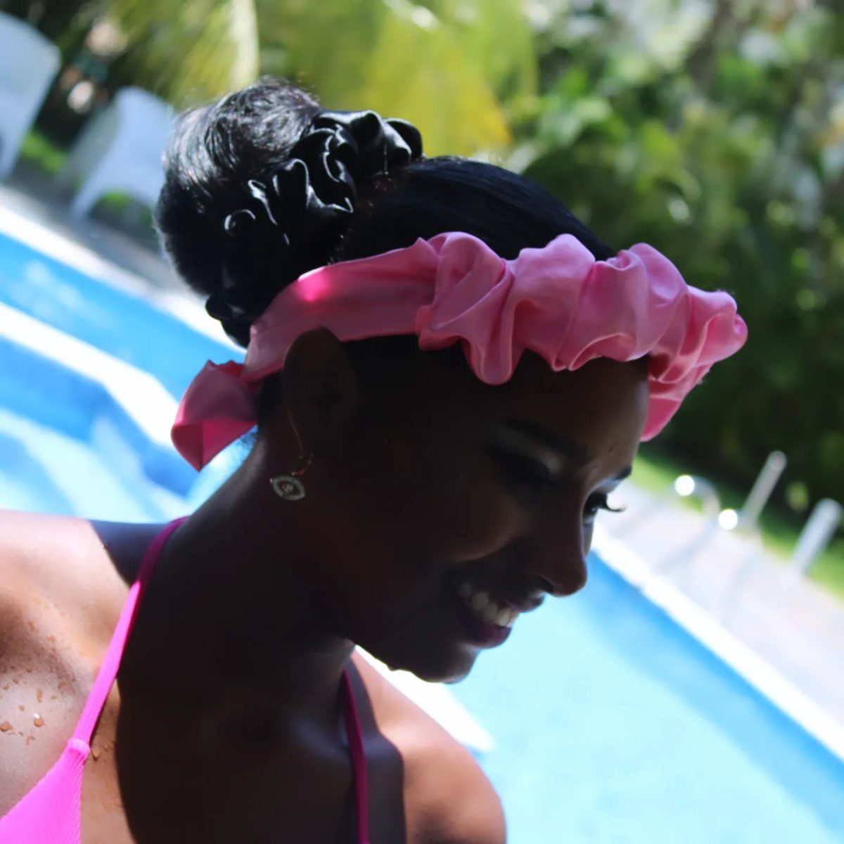 Scrunchie updo